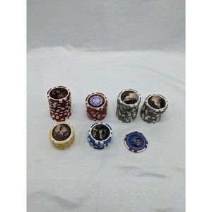 Lot Of (69) Savage Worlds RPG Poker Token Chips